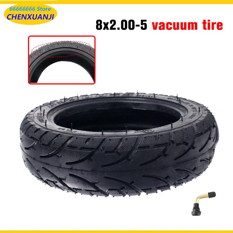 Scooter Tire - إطار عجلة بدون أنبوب داخلي 8x2.00-5،