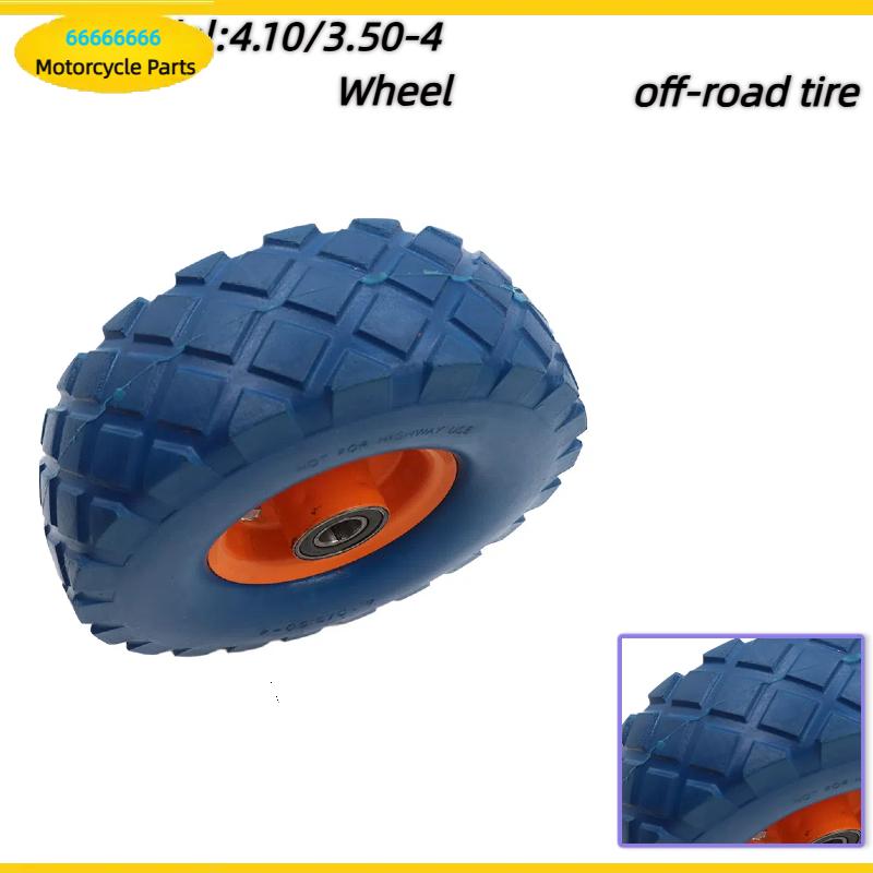 Scooter Tire - 4.10/3.50-4 عجلات بإطارات هوائية مقاس 10