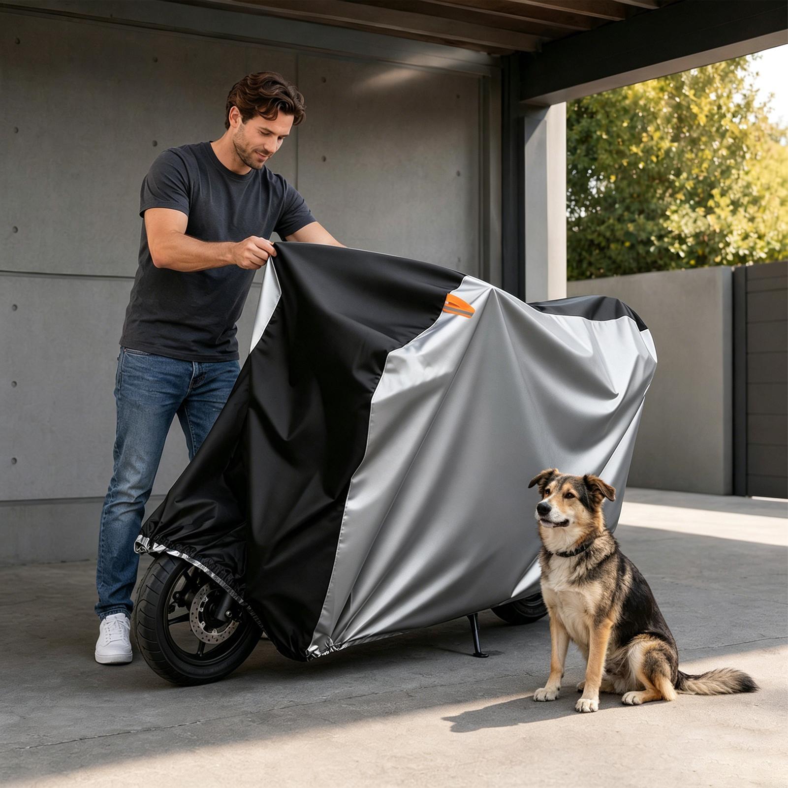 Scooter Electric - غطاء دراجة نارية مقاوم للماء للاستخدام