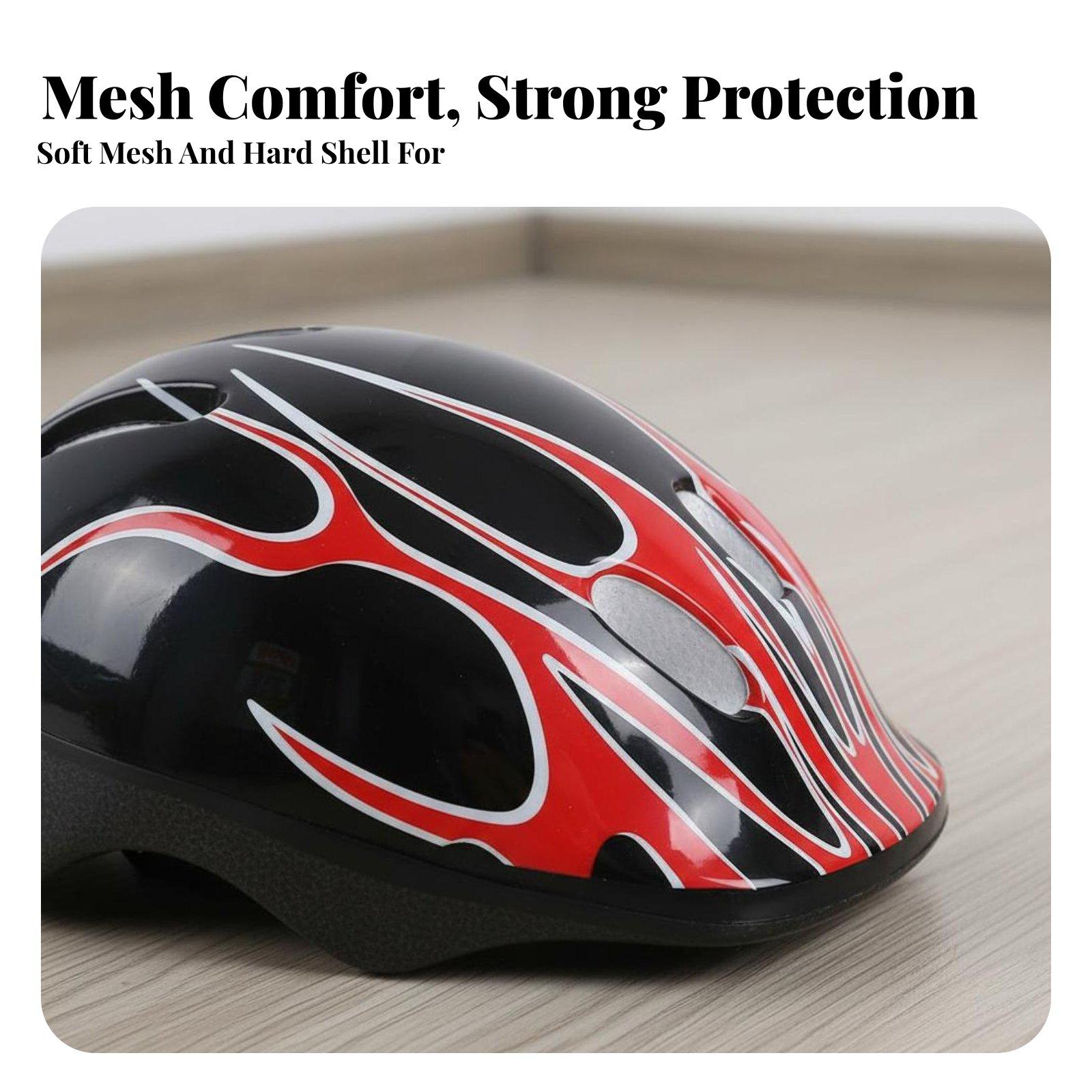 مجموعة خوذة وواقيات للركبة وال - مراجعة Scooter Helmet Set وسعره
