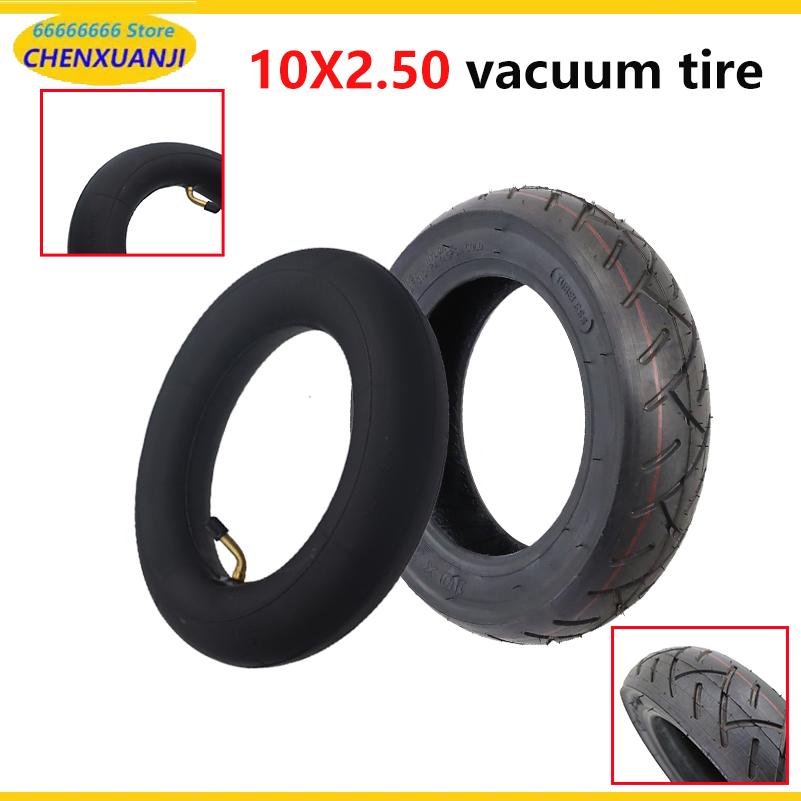 إطار فراغي مقاس 10X2.50 مناسب  - مراجعة Scooter Tire وسعره