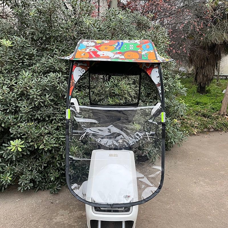 مظلة جديدة للسكوتر الكهربائي ل - مراجعة Electric Scooter Rain Cover وسعره