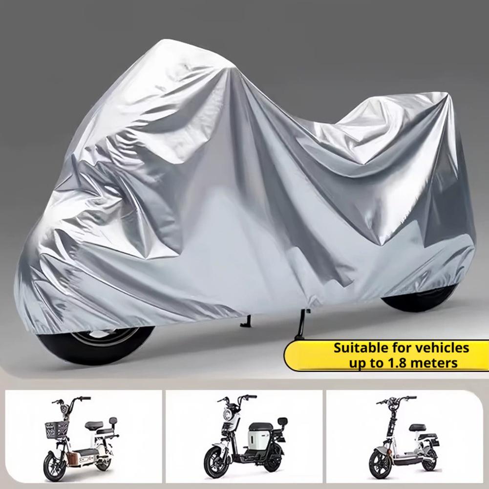 غطاء دراجة نارية عالمي مقاوم ل - مراجعة Electric Scooter Rain Cover وسعره